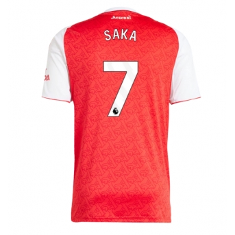 Billige Fotballdrakt Arsenal Bukayo Saka #7 Replika Hjemmedrakt 2025-26 Kortermet